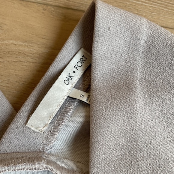 Oak + Fort Grey Dress Small - Picture 2 of 6